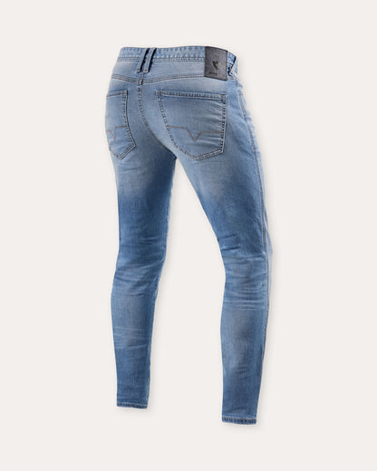 Jeans Rev'it!  Piston 2 SK Blu Medio Slavato