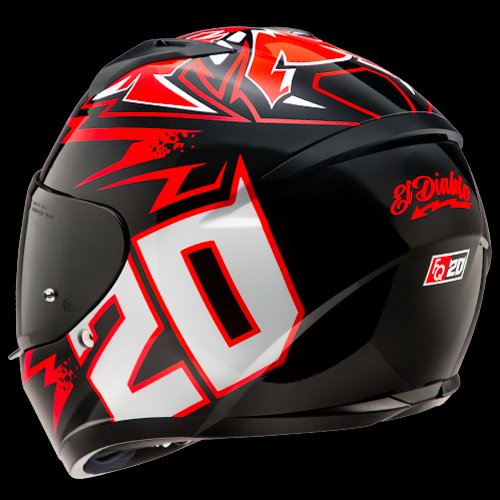 Casco HJC C10 Quartararo DIABLO MASK