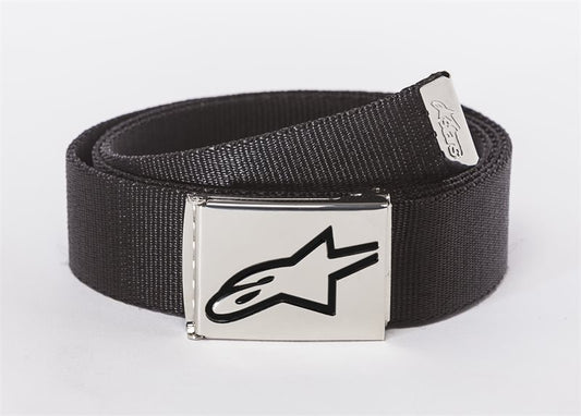 Cinta Alpinestars AGELESS WEB BELT black/CHROME