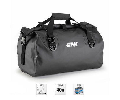 GIVI EA115BK Borsone impermeabile da sella 40 lt, colore nero