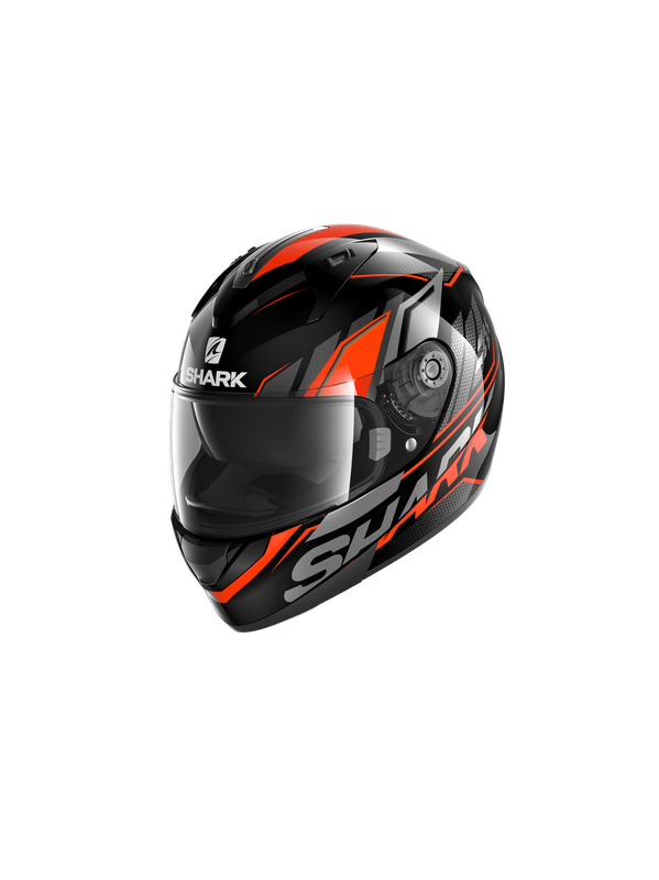 Casco SHARK RIDILL 1.2 PHAZ BLACK/ORANGE/ANTRACITE