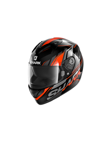 Casco SHARK RIDILL 1.2 PHAZ BLACK/ORANGE/ANTRACITE