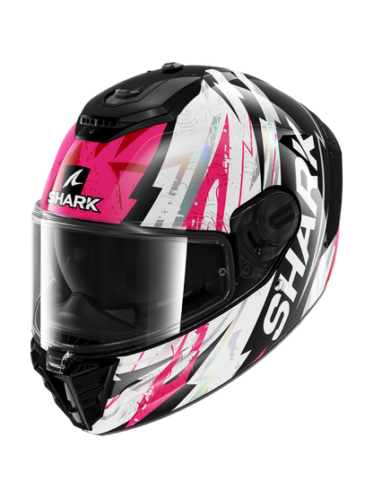 Casco SHARK SPARTAN RS HIBOLT Black Violet Chrom