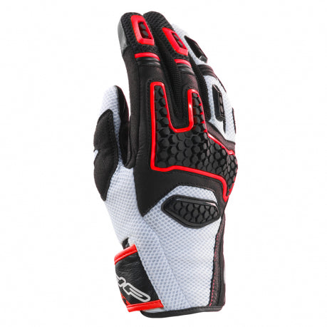 Guanti Clover gts 3 Bianco Rosso Nero