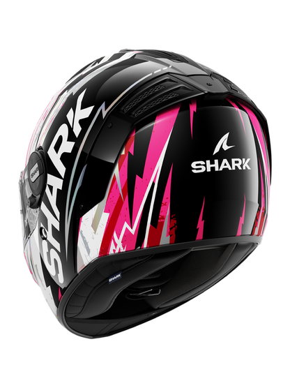 Casco SHARK SPARTAN RS HIBOLT Black Violet Chrom