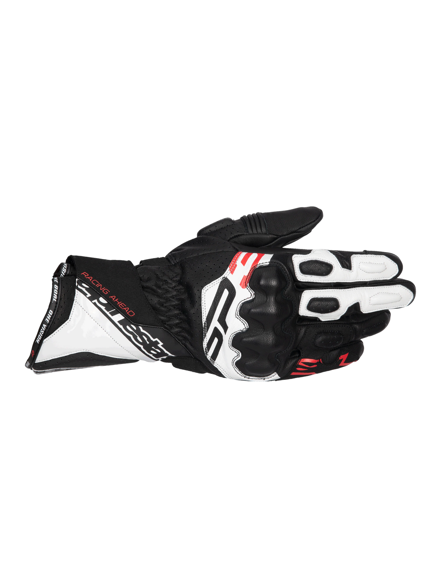 Guanti Alpinestars Sp-3  Black White Red Fluo