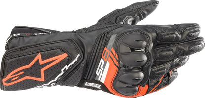 Guanti Alpinestars SP-8 V3 BLACK/RED FLUO