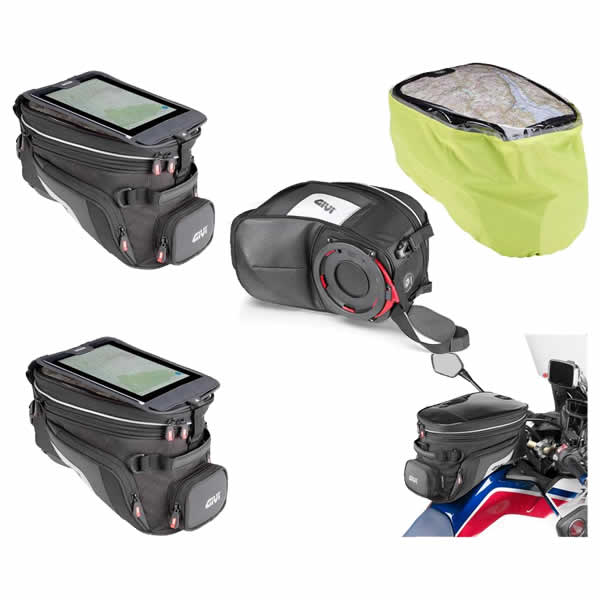 XS320 TANKLOCK BORSA DA SERBATOIO TANKLOCK, SPECIFICA PER HONDA CRF1000L AFRICA TWIN (16 > 19) / CRF1000L Africa Twin ADVENTURE SPORTS (18 > 19) / KAWASAKI VERSYS 650 (15 > 19)