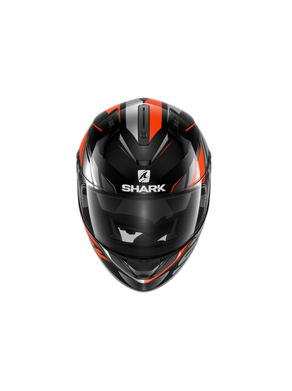 Casco SHARK RIDILL 1.2 PHAZ BLACK/ORANGE/ANTRACITE