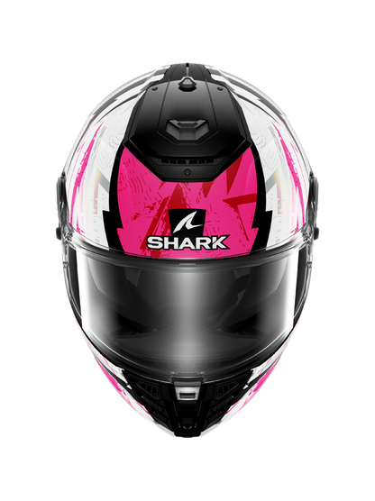 Casco SHARK SPARTAN RS HIBOLT Black Violet Chrom