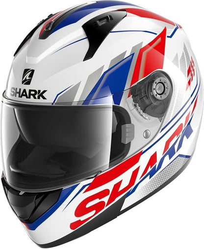 Casco SHARK RIDILL 1.2 PHAZ White Blue Red