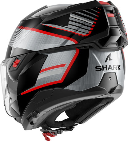 Casco SHARK Ribaltabile  OXO SIKTER Black Chrom Silver