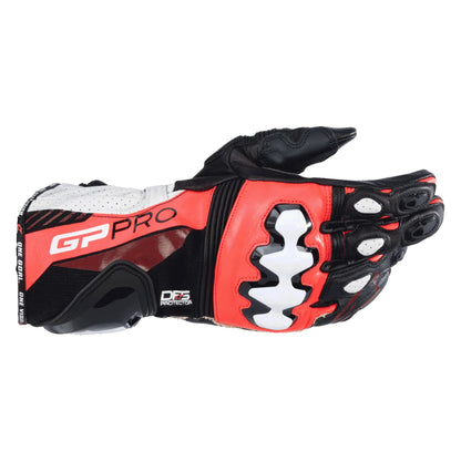 Guanti Alpinestars GP Pro R4  BLACK RED FLUO WHITE