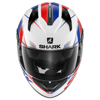 Casco SHARK RIDILL 1.2 PHAZ White Blue Red