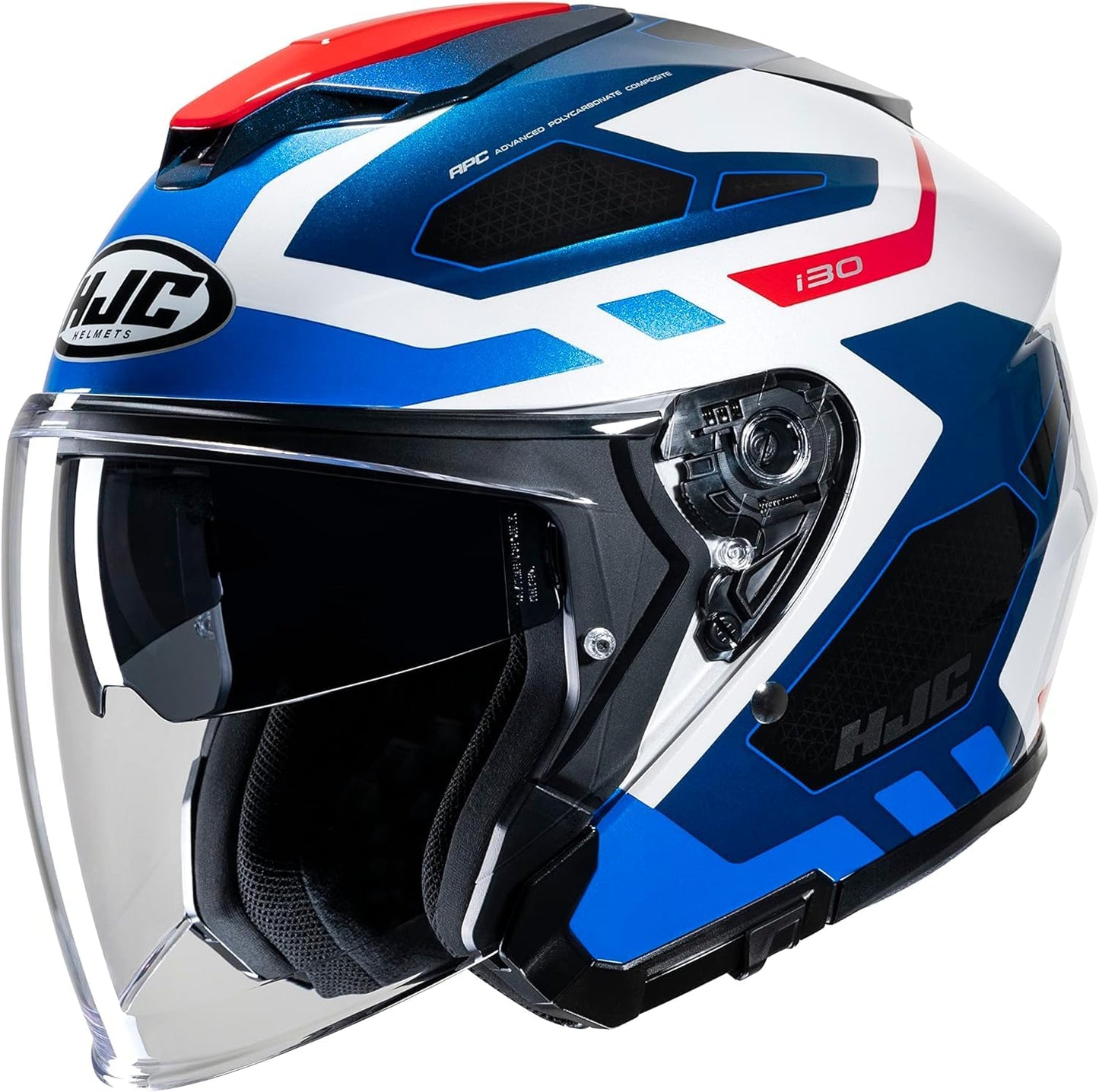 Casco Jet HJC i 30 ATON MC21