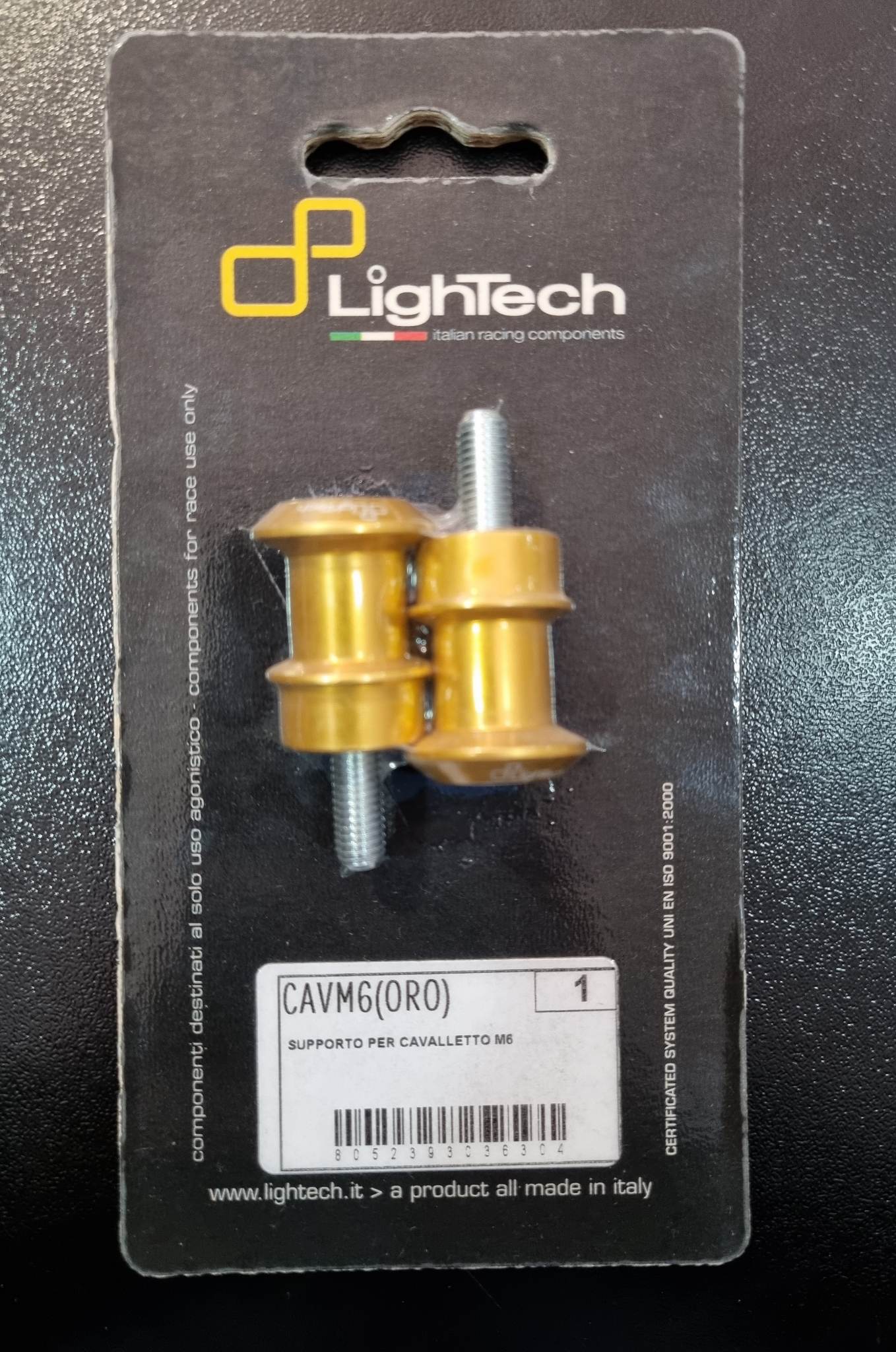 LIGHTECH-CAVM6 - Supporti Cavalletto ORO