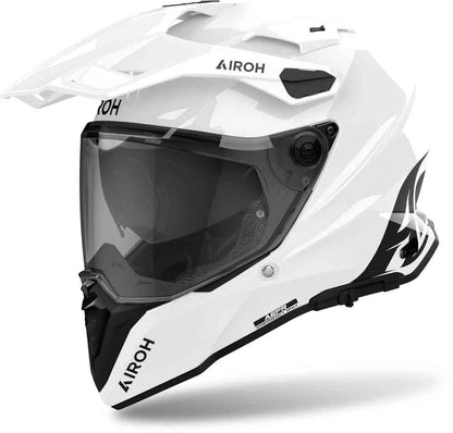 Casco AIROH Commander 2 White Gloss