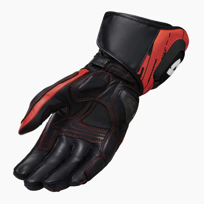 Guanti REV'IT! QUANTUM 2 ROSSO FLUO-NERO