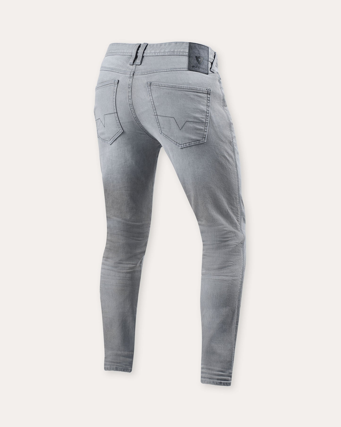 Jeans Rev'it!  Piston 2 SK Grigio Chiaro Slavato