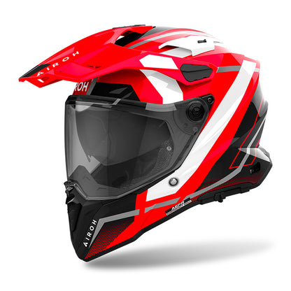 Casco AIROH Commander 2 Mavick Red Gloss