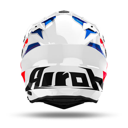 Casco AIROH Commander 2 Reveal blu rosso