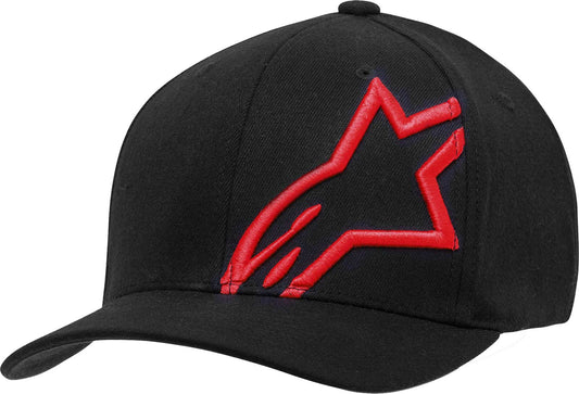 Alpinestars Cappellino CORP SHIFT 2 FLEX FIT BLACK/RED