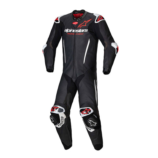 Tuta Intera  Alpinestars GP-R7 Black White Red Fluo ( Tech-air Ready)