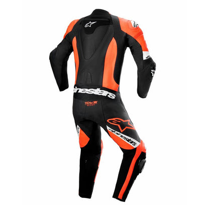 Tuta Intera ALPINESTARS MISSILE V2 WARD Nero Rosso Fluo Bianco (Tech - air Ready)