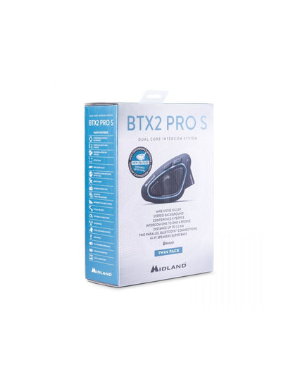 Midland BTX2 Pro S LR Interfono CONFEZIONE DOPPIA