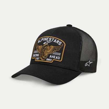 Alpinestars Cappellino HERITAGE PATCH TRUCKER HAT black