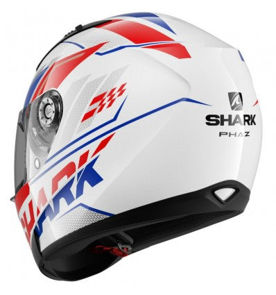 Casco SHARK RIDILL 1.2 PHAZ White Blue Red