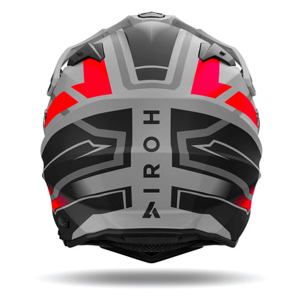 Casco AIROH Commander 2 REVEAL orange  FLUO MATT