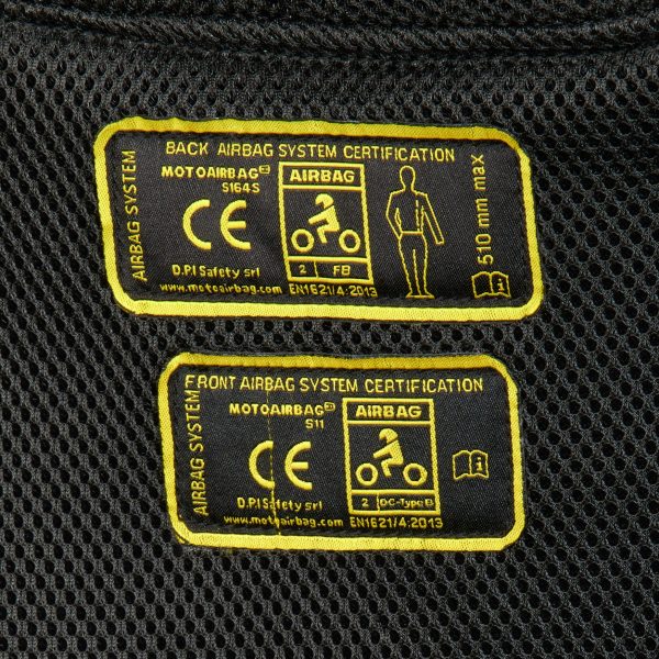 MOTOAIRBAG v4 NERO/FLUO