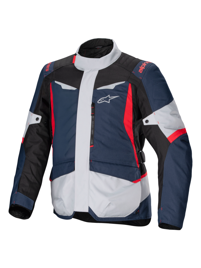 Giacca Alpinestars ST-1 Waterproof Giacca DARK BLUE BLACK BRIGHT RED