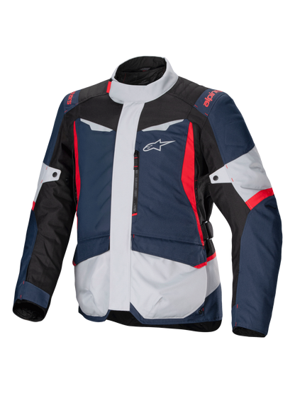 Giacca Alpinestars ST-1 Waterproof Giacca DARK BLUE BLACK BRIGHT RED