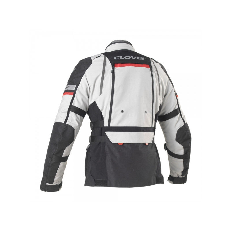 Giacca CLOVER GTS-4 WP AIRBAG Nero/Grigio