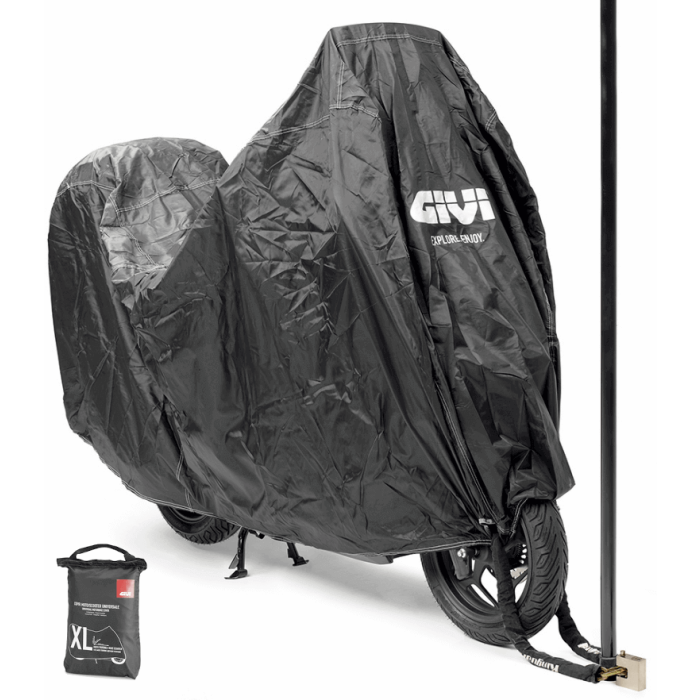 GIVI - S203XL TELO COPRIMOTO IMPERMEABILE, PER MOTO E Scooter di grandi dimensioni