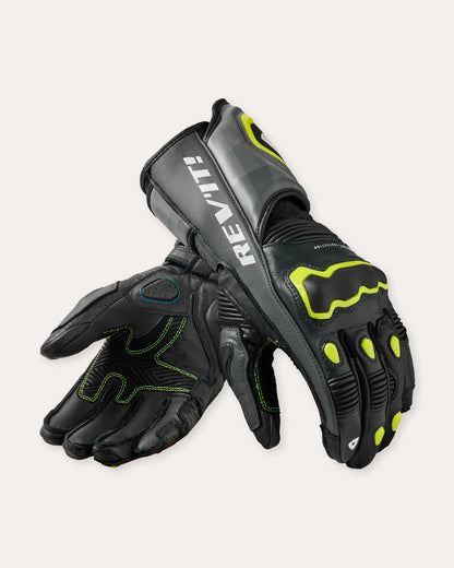 Guanti Rev'it! Quantum 3 grigio - neon giallo