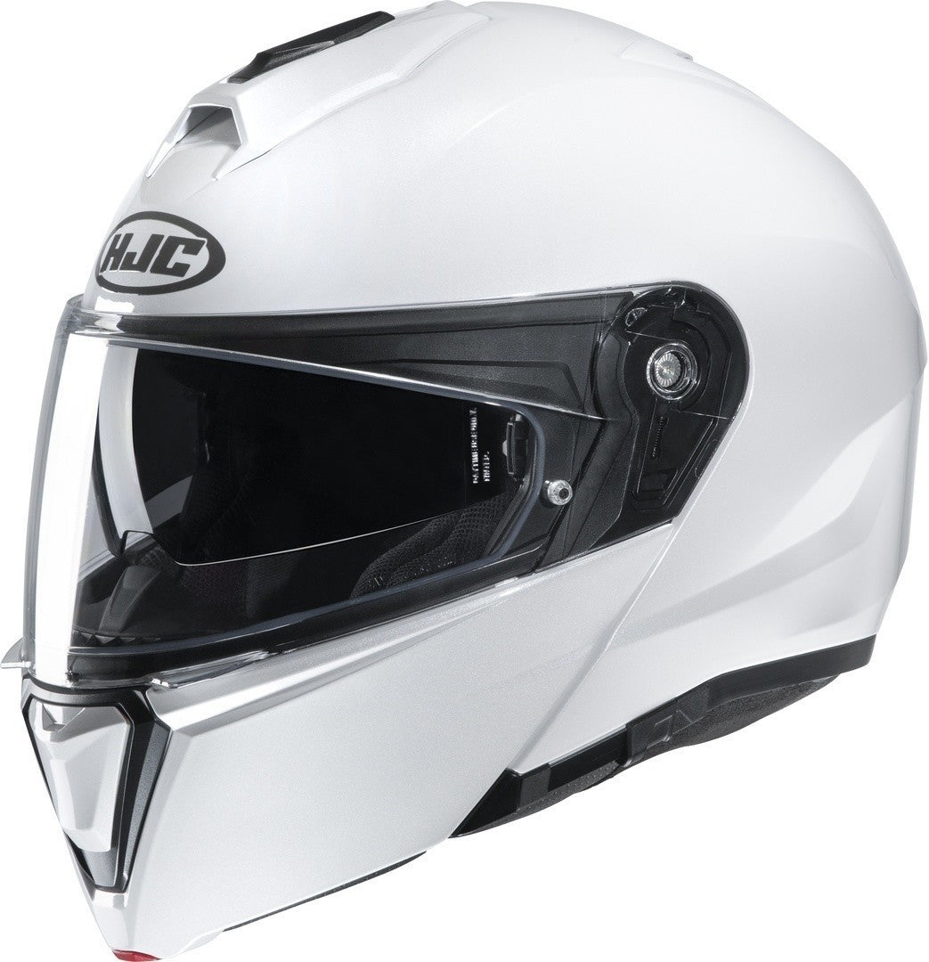 CASCO MODULARE  HJC I90  Pearl white