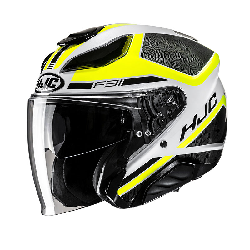 Casco JET HJC F31 Ceron MC3H