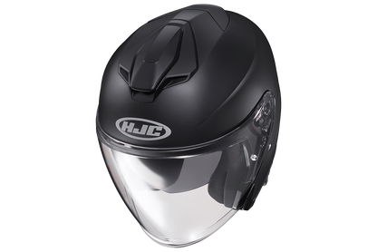 Casco jet HJC I 30 SEMI FALT BLACK