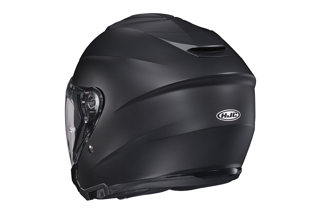 Casco jet HJC I 30 SEMI FALT BLACK