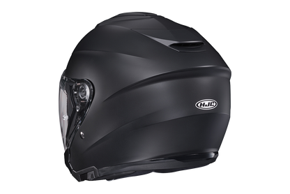 Casco jet HJC I 30 SEMI FALT BLACK