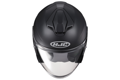 Casco jet HJC I 30 SEMI FALT BLACK