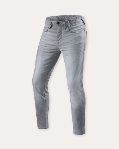 Jeans Rev'it!  Piston 2 SK Grigio Chiaro Slavato