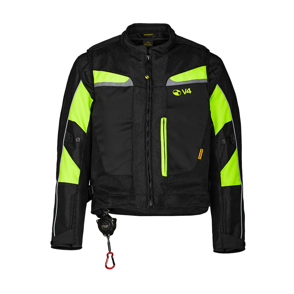 MOTOAIRBAG v4 NERO/FLUO