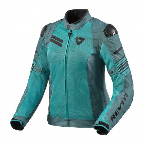 Giacca REV'IT! Apex Air H2O Lady Dark Green / Light Green