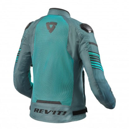 Giacca REV'IT! Apex Air H2O Lady Dark Green / Light Green