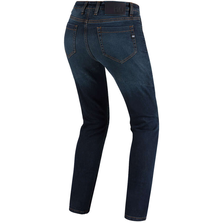 Jeans Da Donna PMJ Caferacer Lady Blue