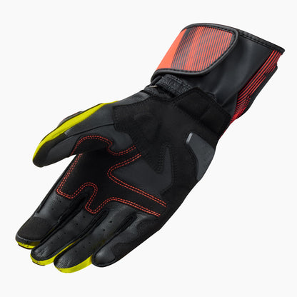 Guanti Rev'it! METIS 2 nero- Giallo neon